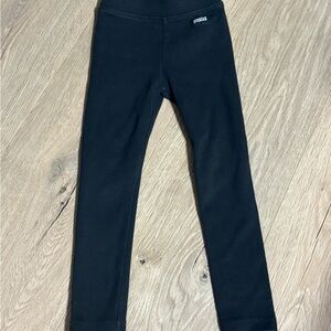 Zara Black Girls' Stretch Leggings